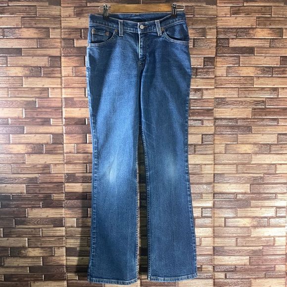 Vintage Juniors 7x31 Levi’s Medium Wash 517 Bootcut Low Rise Jeans - Picture 2 of 14